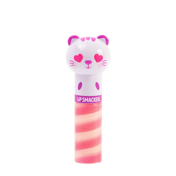 Lip Smacker | Lippy Pal Swirl Lip Gloss - Kitten - Sweet Kiwi Kitten - product front facing with cap fastened, with no background