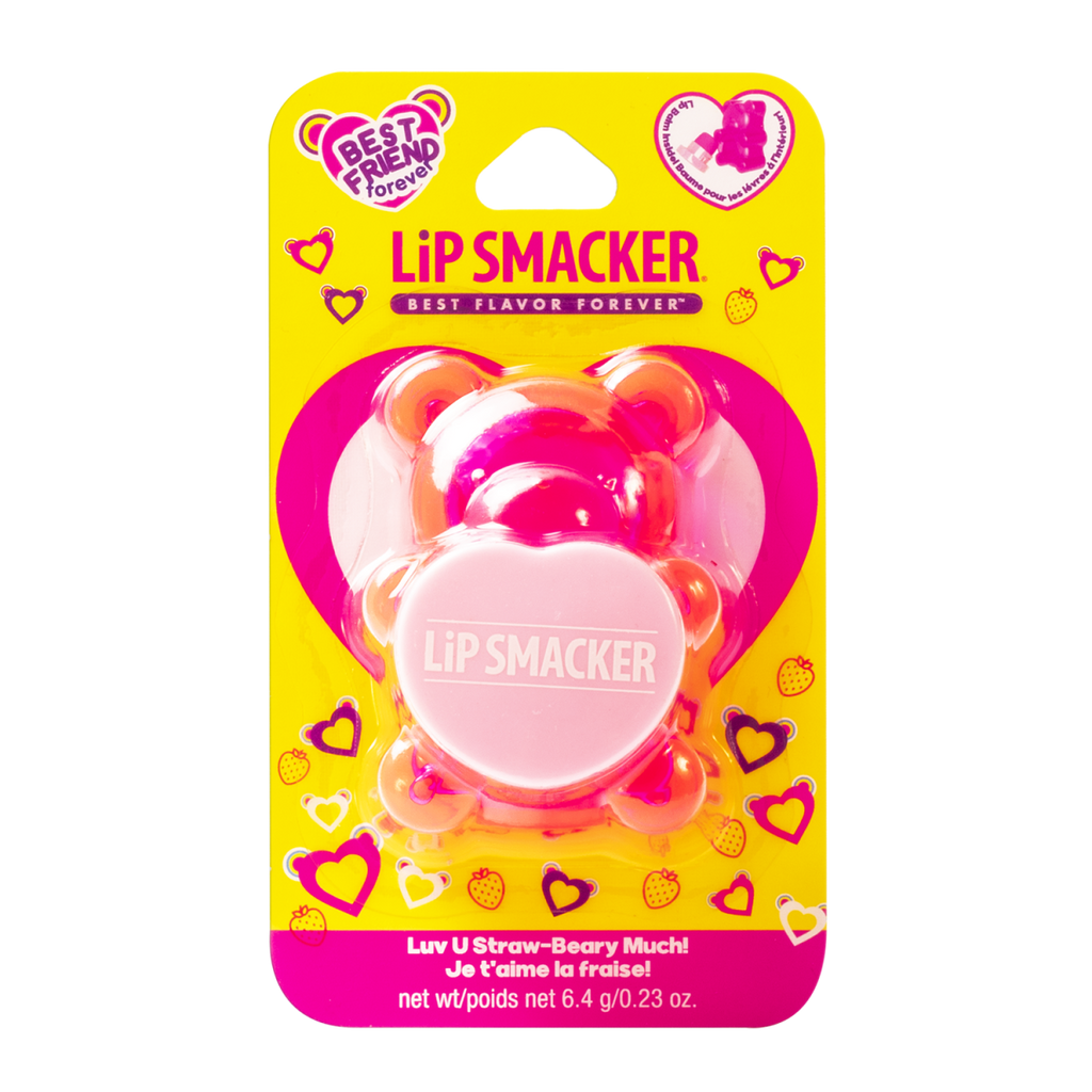 Sugar Bear Lip Balm - Luv U Straw-Berry Much - Lip Smacker