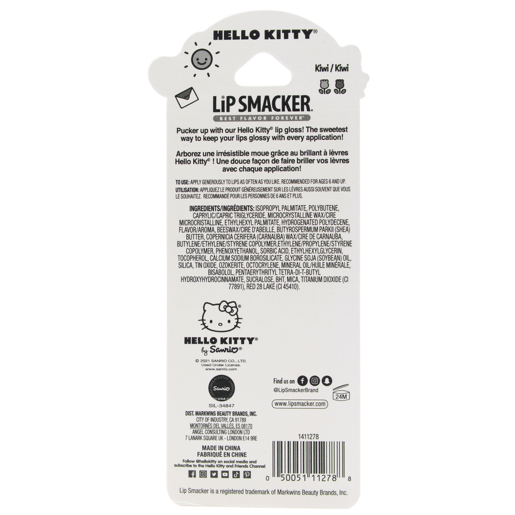 Hello Kitty Lippy Pal Shimmer Lip Gloss - Lip Smacker