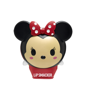 Lip Smacker | Tsum Tsum - Minnie - Strawberry Lollipop - Front Product View on white background