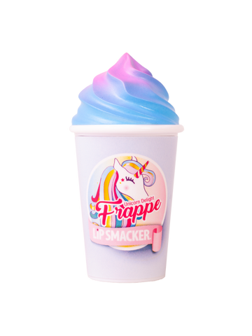 Lip Smacker | Frappe Cup Lip Balm - Unicorn Delight - product front facing with cap fastened, with no background
