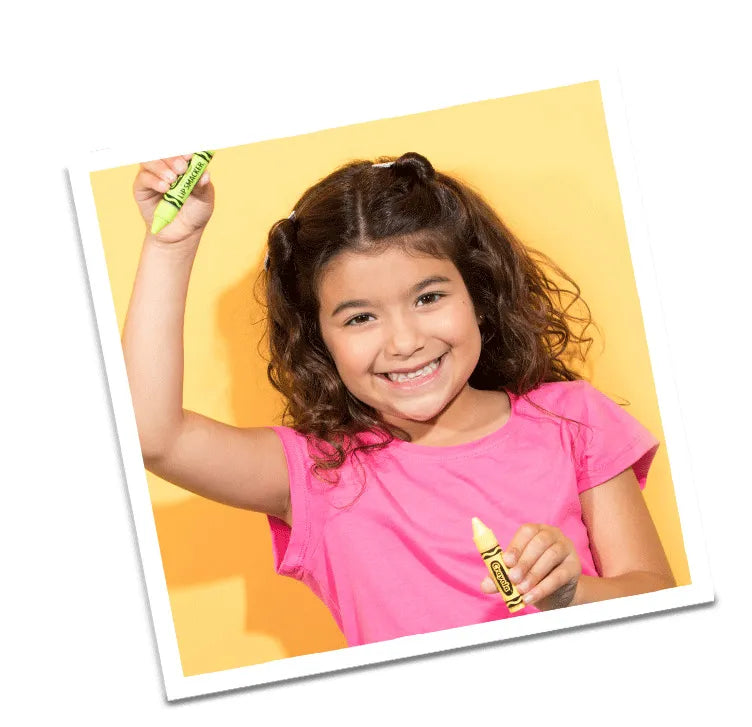 Young girl with LipSmacker products