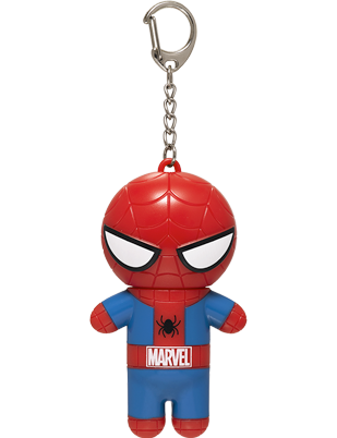 Lip Smacker | Marvel Super Hero Spider-Man Lip Balm - product front facing with cap fastened, with no background