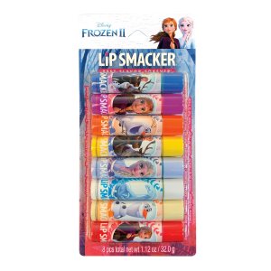 Lip Smacker | Frozen II Party Pack  - products front facing, carded, with white background
