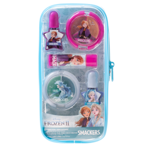 Frozen II Pouch Color Set | Lip Smacker | Product front facing in pouch, with no background