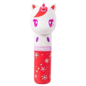 Lip Smackers | Holiday Unicorn Lippy Pal Lip Balm | Product front facing, closed lid, white background