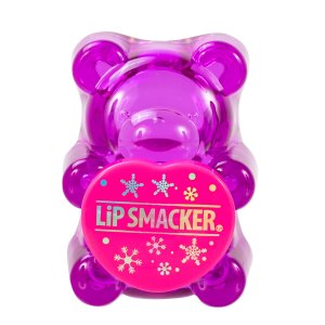 Lip Smacker | BFF Sugar Bear Lip Balm- Purple | Product front facing | closed cap, white background