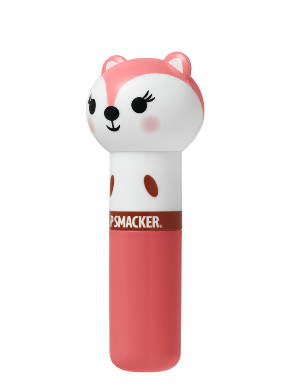 Lip Smacker | Lippy Pal Lip Balm - Fox - Foxy Apple - product angle view with cap fastened, with no background