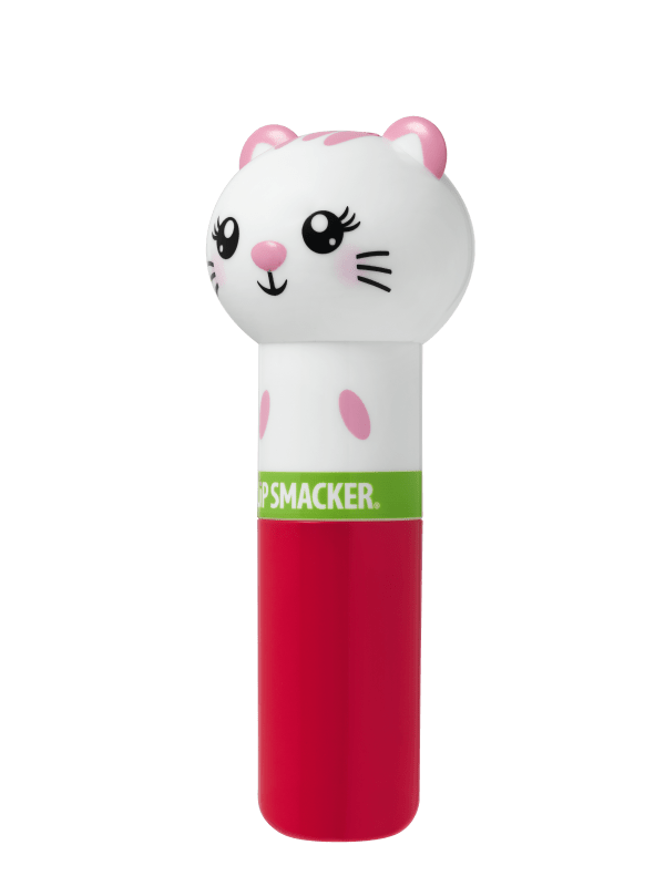 Lip Smacker | Lippy Pal Lip Balm - Kitten Water-Meow-lon - product angle view with cap fastened, with no background