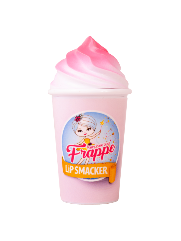 Lip Smacker | Frappe Cup Lip Balm - Fairy Pixie Dust - product front facing with cap fastened, with no background