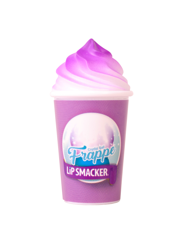Lip Smacker | Frappe Cup Lip Balm - Crystal Ball - product front facing with cap fastened, with no background