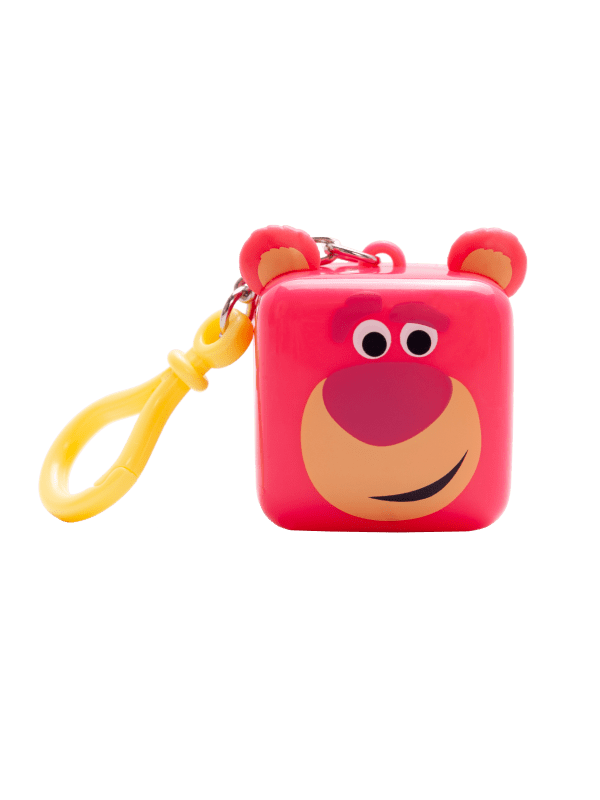 Lip Smacker | Pixar Cube Balm - Lotso - product front facing with cap fastened, with no background