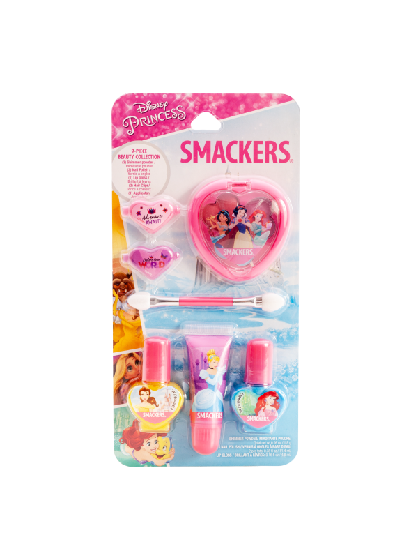 Lip Smacker | Smackers Color Collection - Disney - products front facing carded, with no background