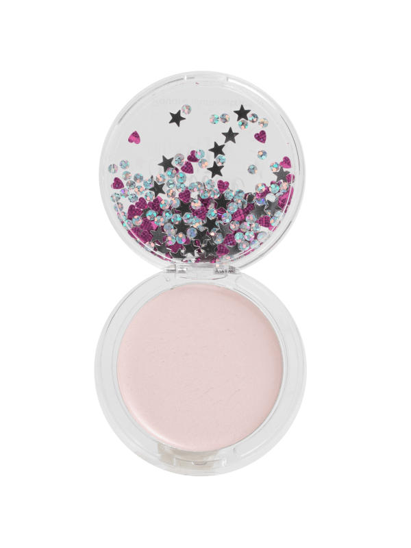 Lip Smacker | Smackers Sparkle and Shine - Pink Sparkle - product front facing open, with no background